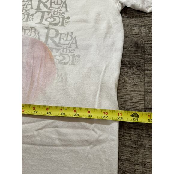 Reba Mcentire 90s Country Music T Shirt XL Lot 2 Graphic Tee Murina Hanes SS - Picture 7 of 16